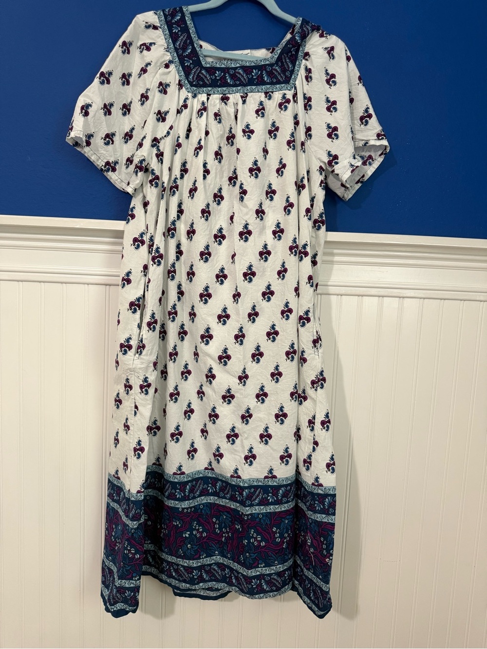 Vintage cottagecore lounge house dress